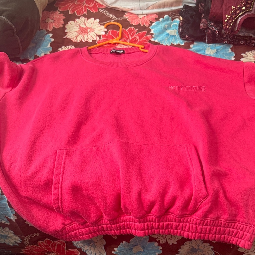 Bright Pink Sweatshirt
